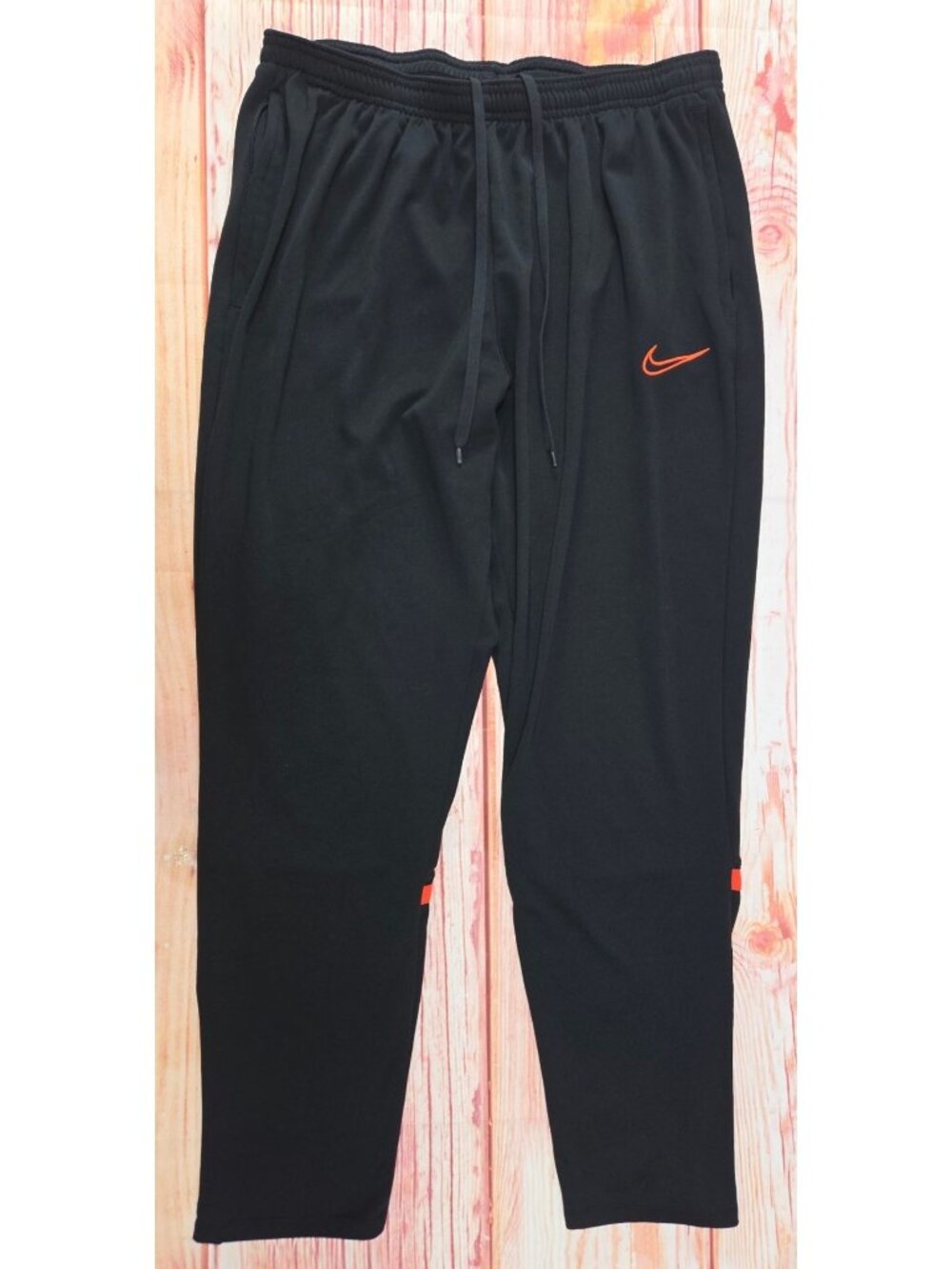 Nike Dri-Fit Mens Black Athletic Jogger Pants Size Large